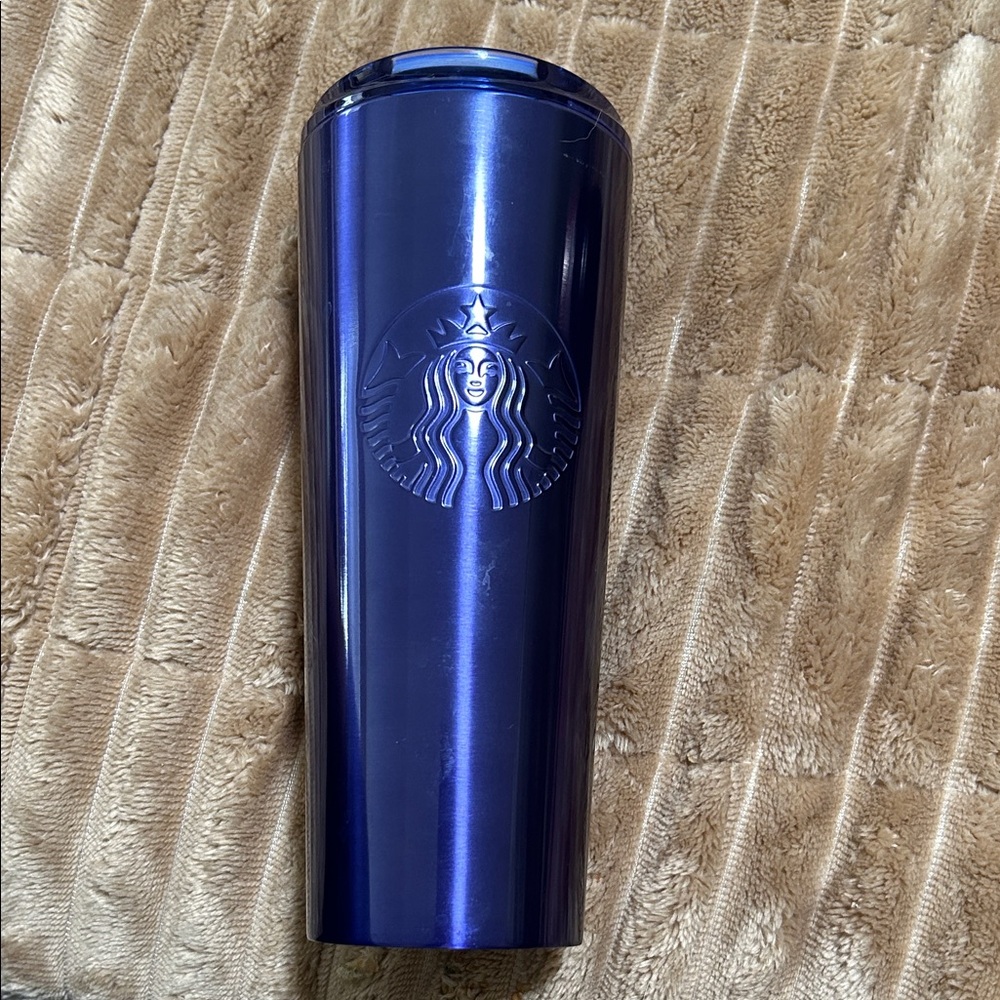 Starbucks 2022 Cold Brew Stainless Steel Cup Gradient Purple